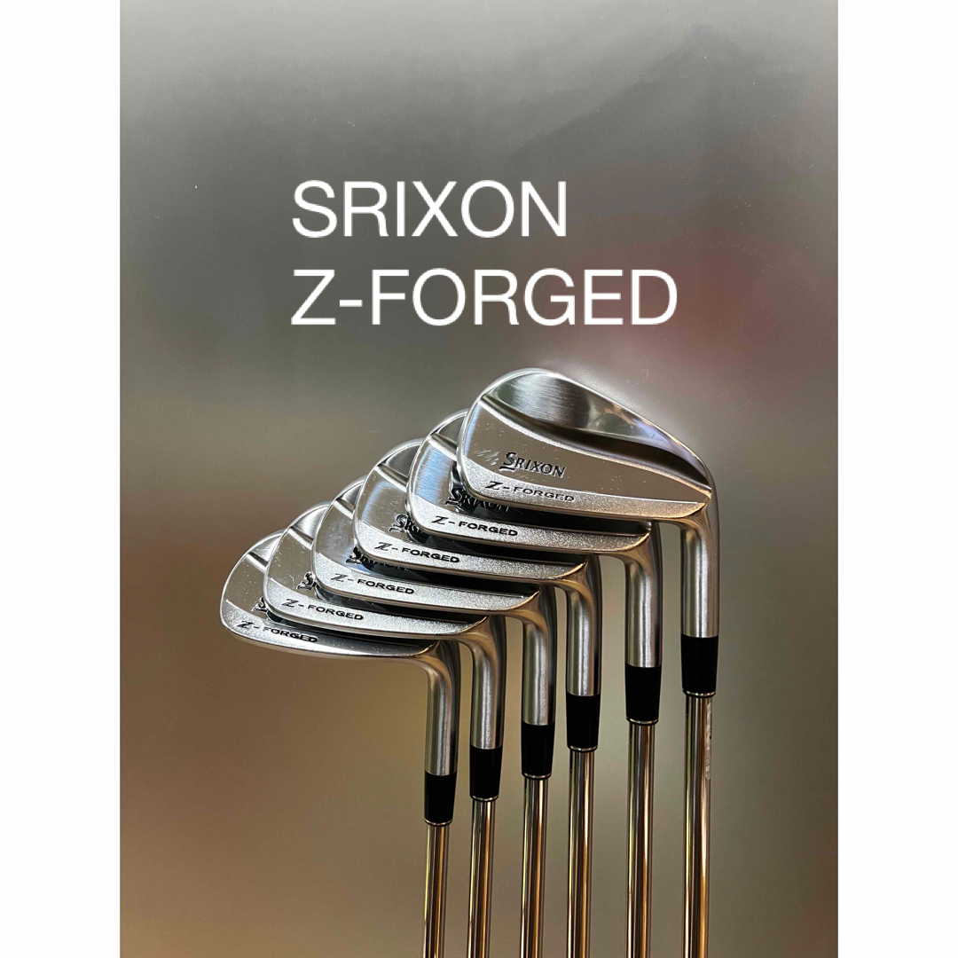 美品 名器 人気 SRIXON スリクソン アイアン Z-FORGED S200-