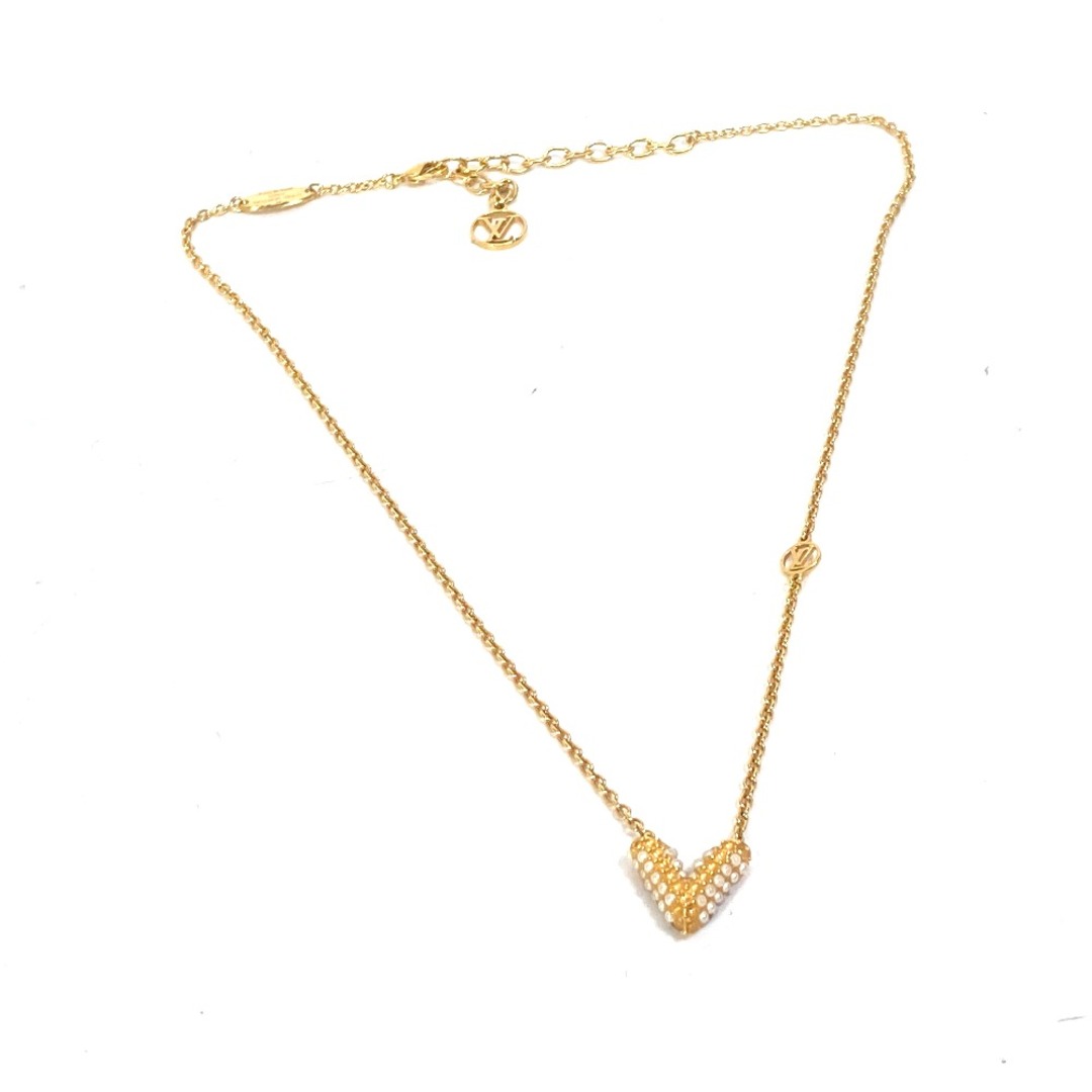 ルイヴィトン LOUIS VUITTON コリエ・エセンシャル V M68358 パール
