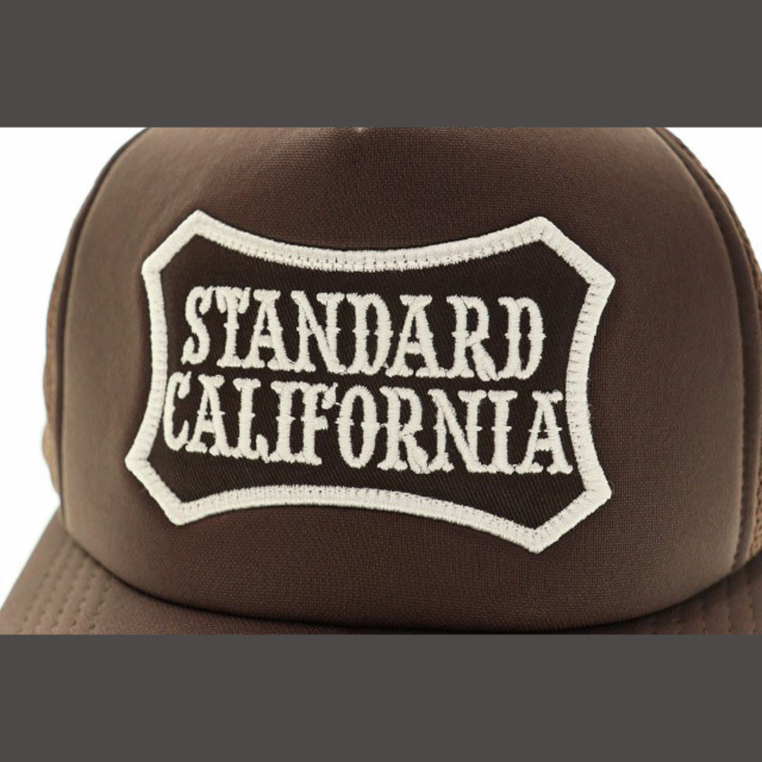 STANDARD CALIFORNIA(スタンダードカリフォルニア)のSTANDARD CALIFORNIA シールド ロゴ メッシュ キャップ メンズの帽子(キャップ)の商品写真