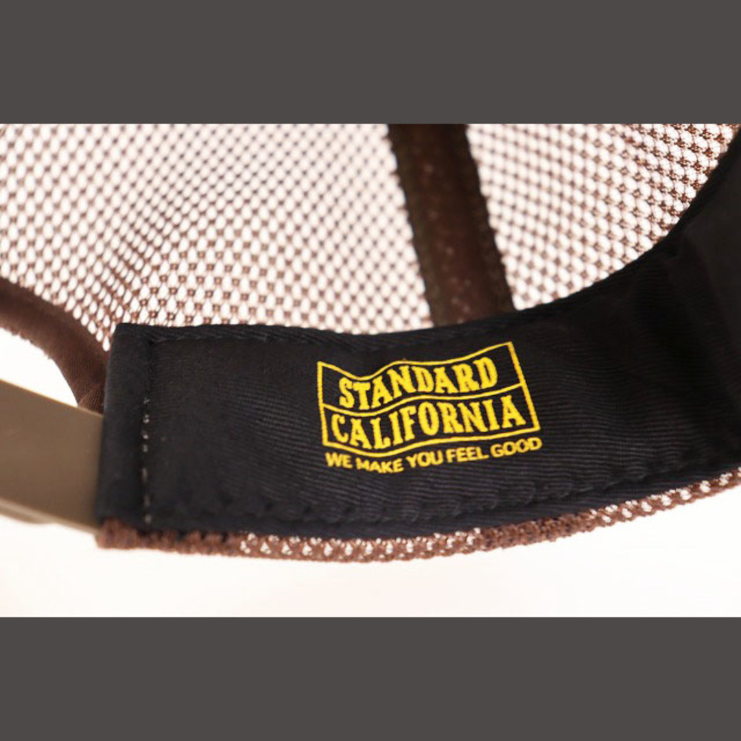 STANDARD CALIFORNIA(スタンダードカリフォルニア)のSTANDARD CALIFORNIA シールド ロゴ メッシュ キャップ メンズの帽子(キャップ)の商品写真
