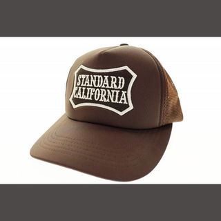 スタンダードカリフォルニア(STANDARD CALIFORNIA)のSTANDARD CALIFORNIA シールド ロゴ メッシュ キャップ(キャップ)