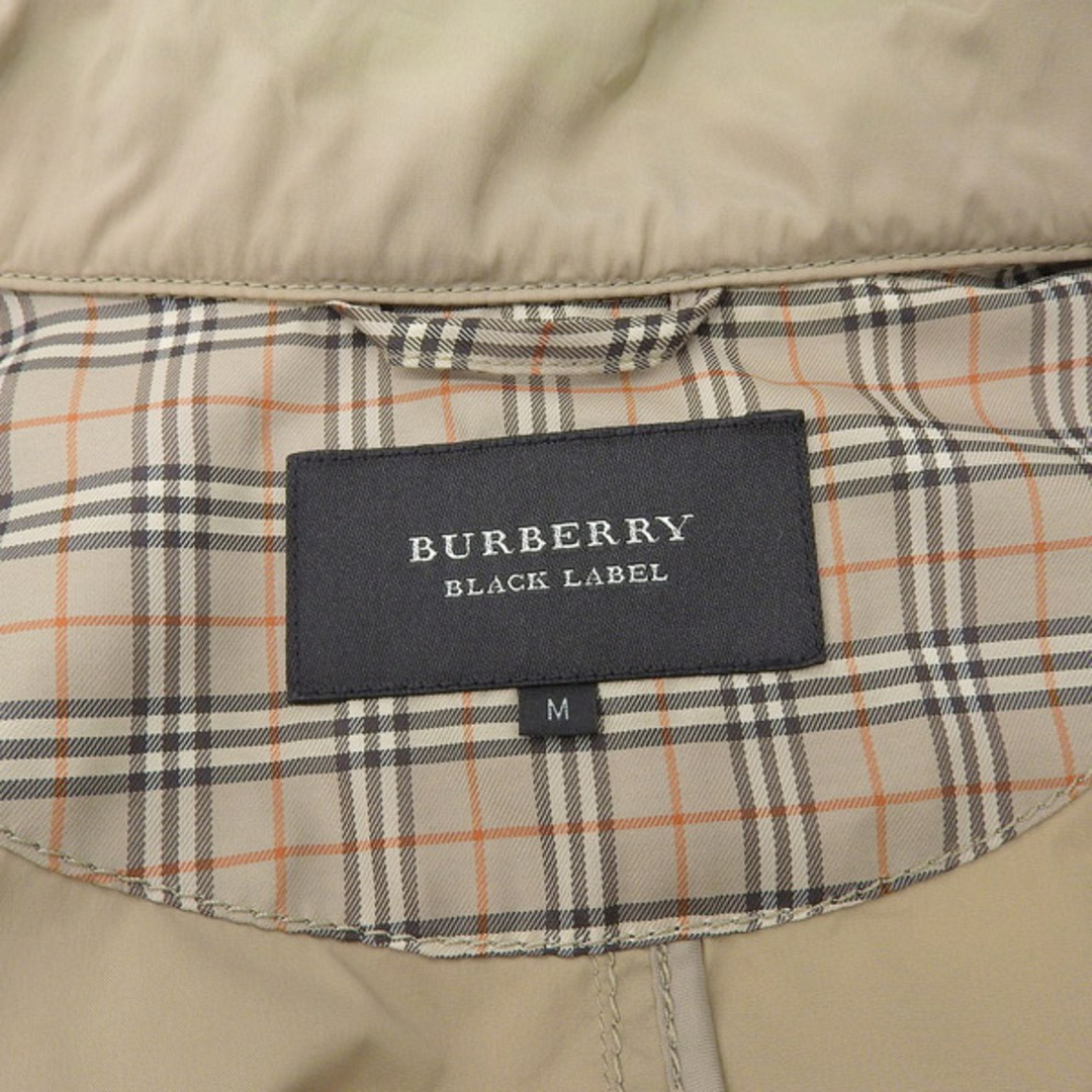 BURBERRY(バーバリー)のバーバリーブラックレーベル BURBERRY BLACK LABEL ナイロン パーカー ブルゾン レディース カーキ sizeM Y01465 レディースのトップス(パーカー)の商品写真