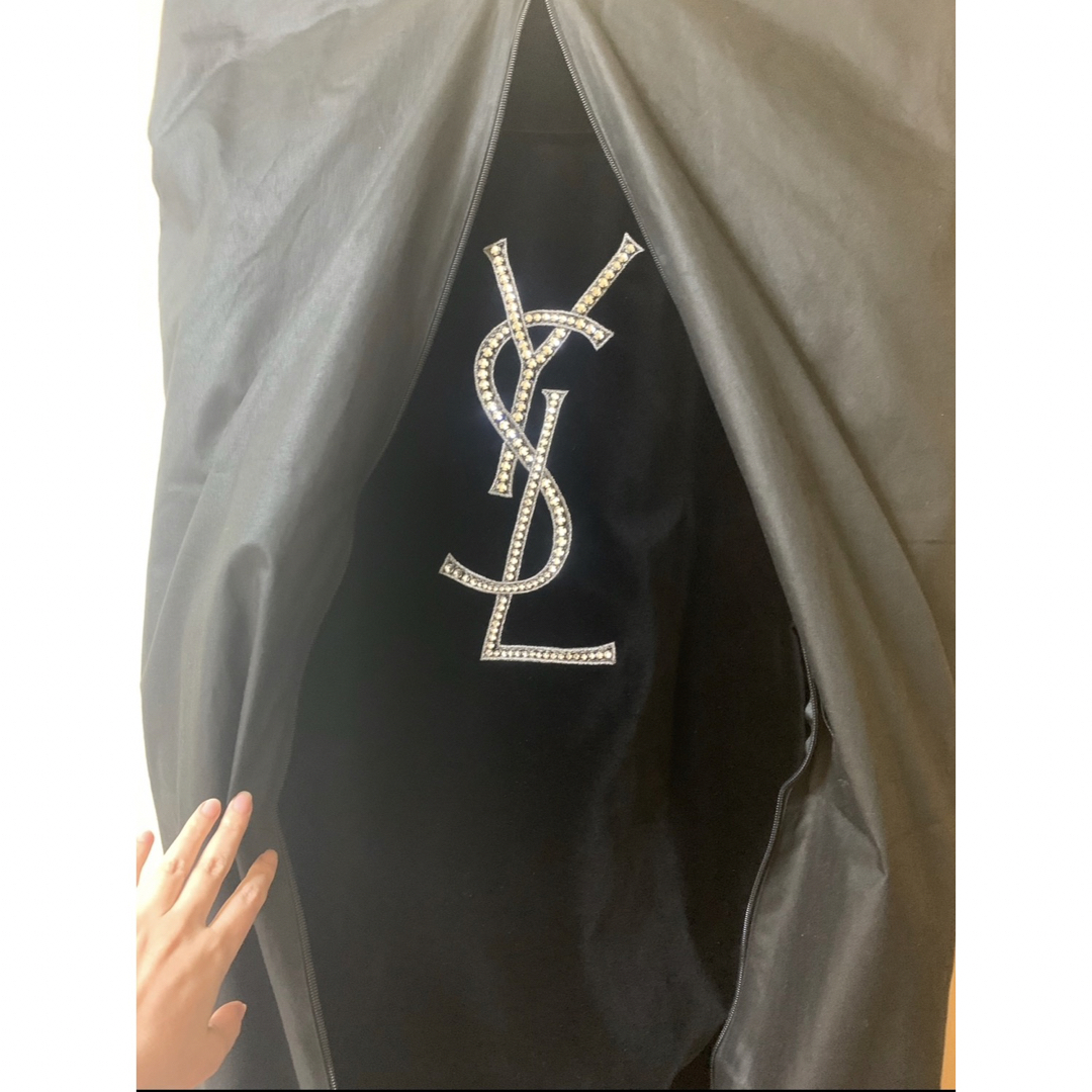 Saint Laurent(サンローラン)のSAINT LAURENT☆新品☆YSL オーバーサイズピーコート表参道店購入 レディースのジャケット/アウター(ピーコート)の商品写真