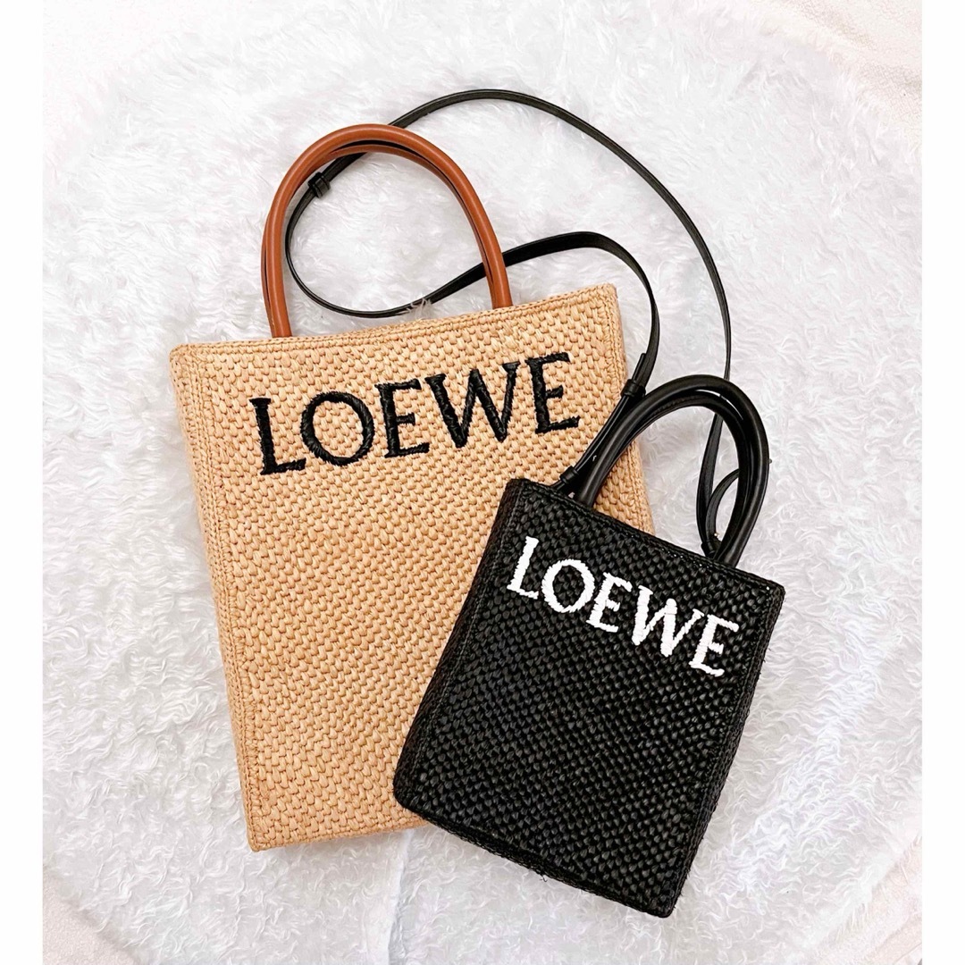 新品未使用【2023年新作】LOEWEスタンダード A4 かご トートバッグ