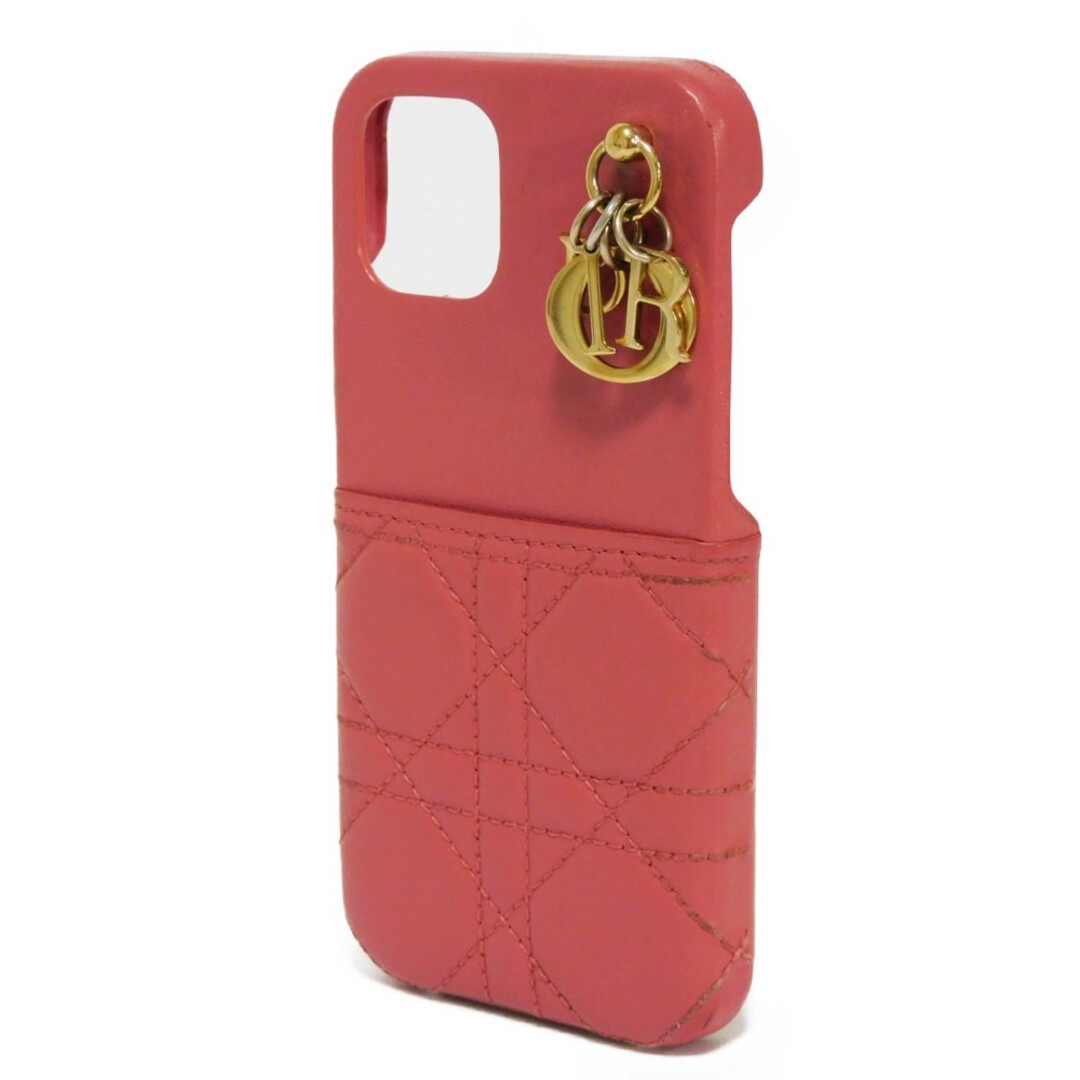 Dior ディオール LADY DIOR iPhone 12/12Proケース ロゴチャーム