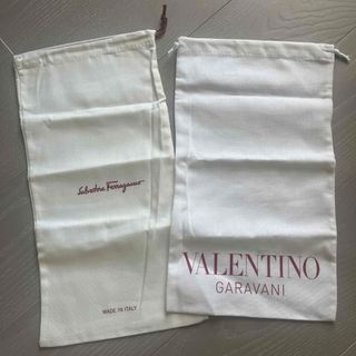 ヴァレンティノ(VALENTINO)のVALENTINO / FERRAGAMO 保存袋  巾着袋　布袋(ショップ袋)