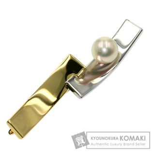 ミキモト(MIKIMOTO)のMIKIMOTO アコヤパール 真珠 ブローチ K18YG K18WG レディース(ブローチ/コサージュ)