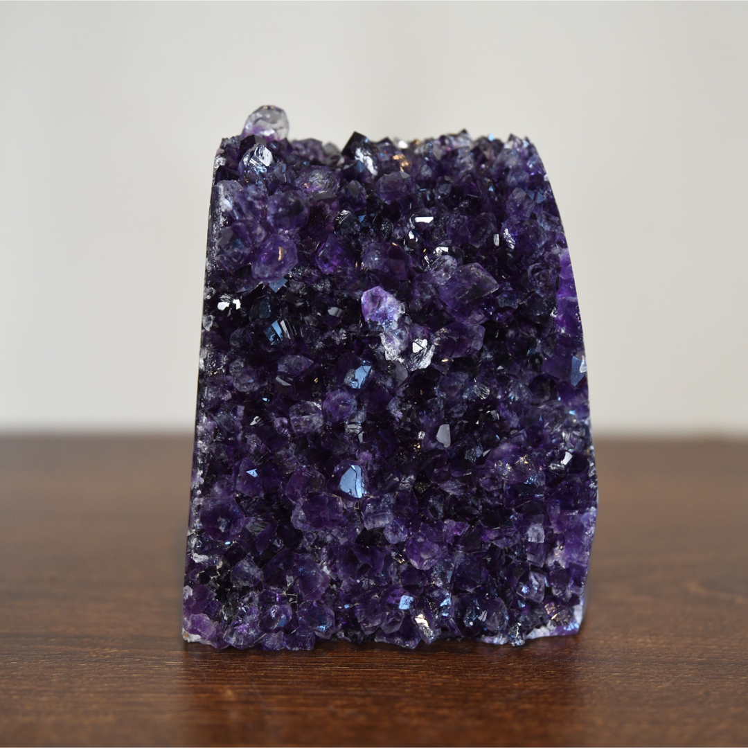 ウルグアイ産　アメジスト　クラスター　ジオード　原石 紫水晶 高品質ヒーリング