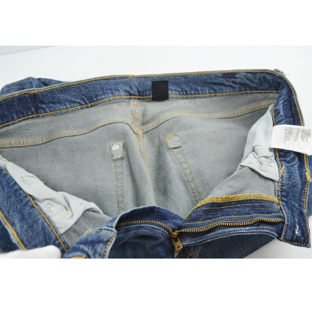 H&M(エイチアンドエム)のH&M エイチアンドエム スキニーデニム ダメージ パンツ メンズのパンツ(デニム/ジーンズ)の商品写真