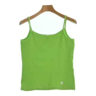 クレージュ(Courreges)のcourreges クレージュ タンクトップ 38(M位) 緑 【古着】【中古】(タンクトップ)