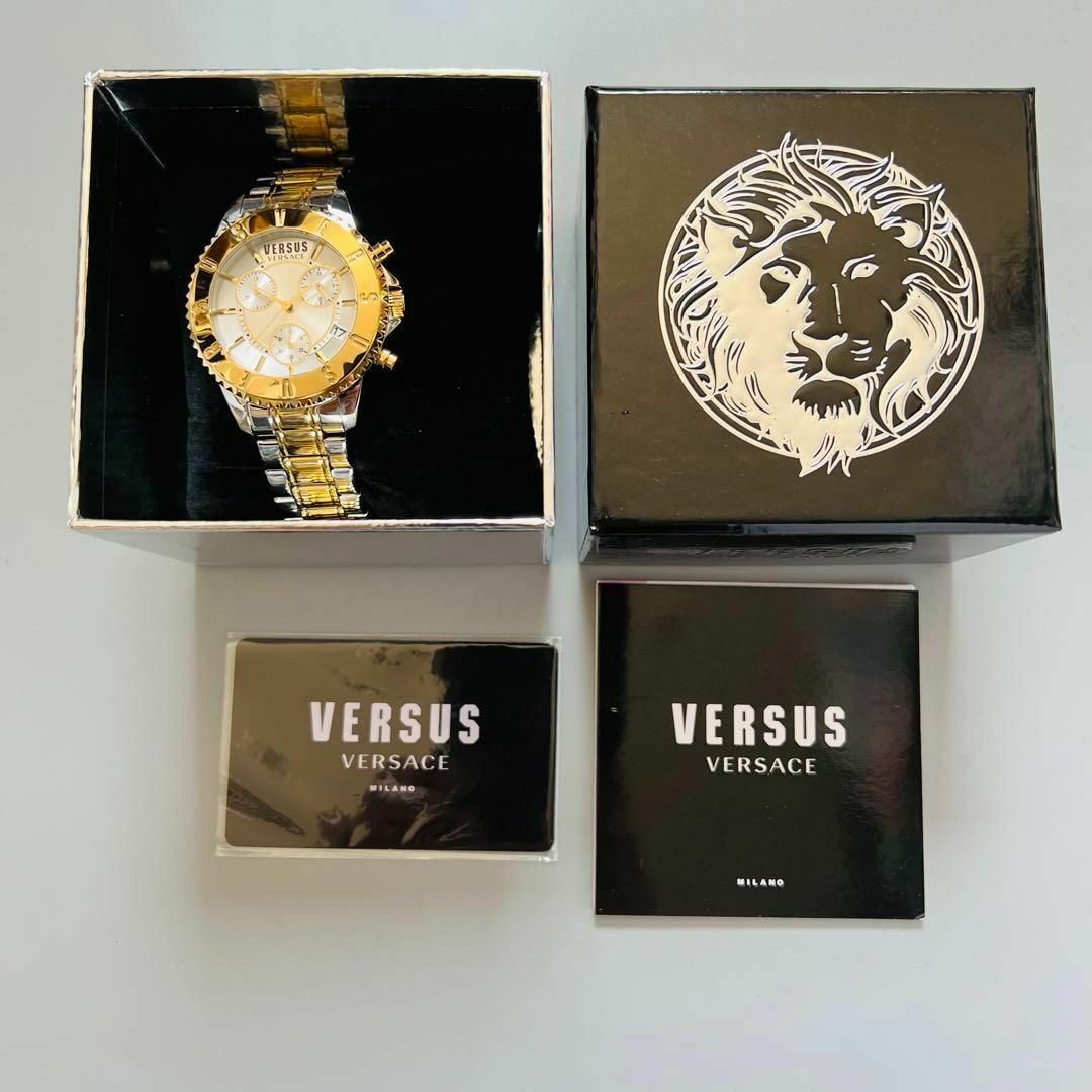 ヴェルサス ヴェルサーチ 腕時計 ベルサーチ メンズ 腕時計 新品 シルバー 金