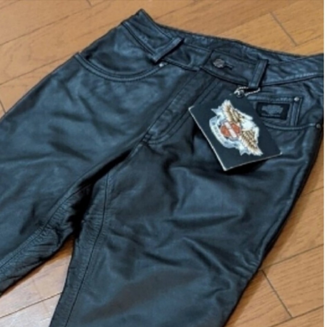 Harley Davidson - Hurley-Davidson☆レディース革パンツ☆希少サイズ