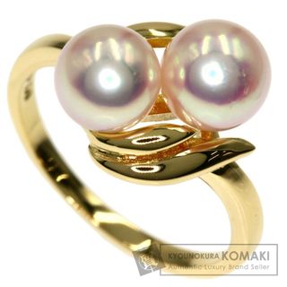 ミキモト(MIKIMOTO)のMIKIMOTO パール 真珠 リング・指輪 K18YG レディース(リング(指輪))