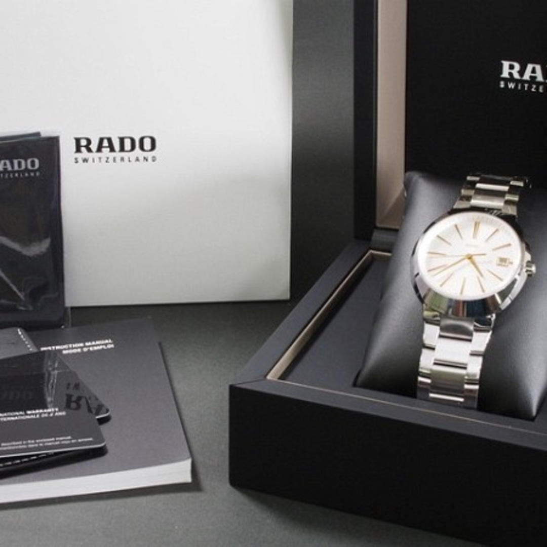 ラドー RADO Dスター R15943123 ホワイト クオーツ 新品