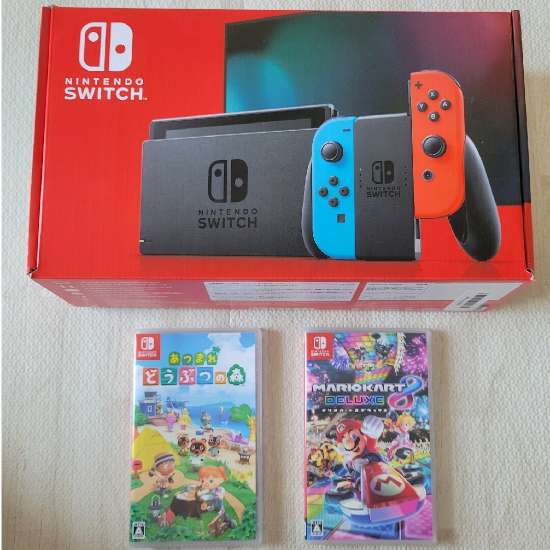 Nintendo Switch - Nintendo Switch 本体及びソフトの通販 by きん
