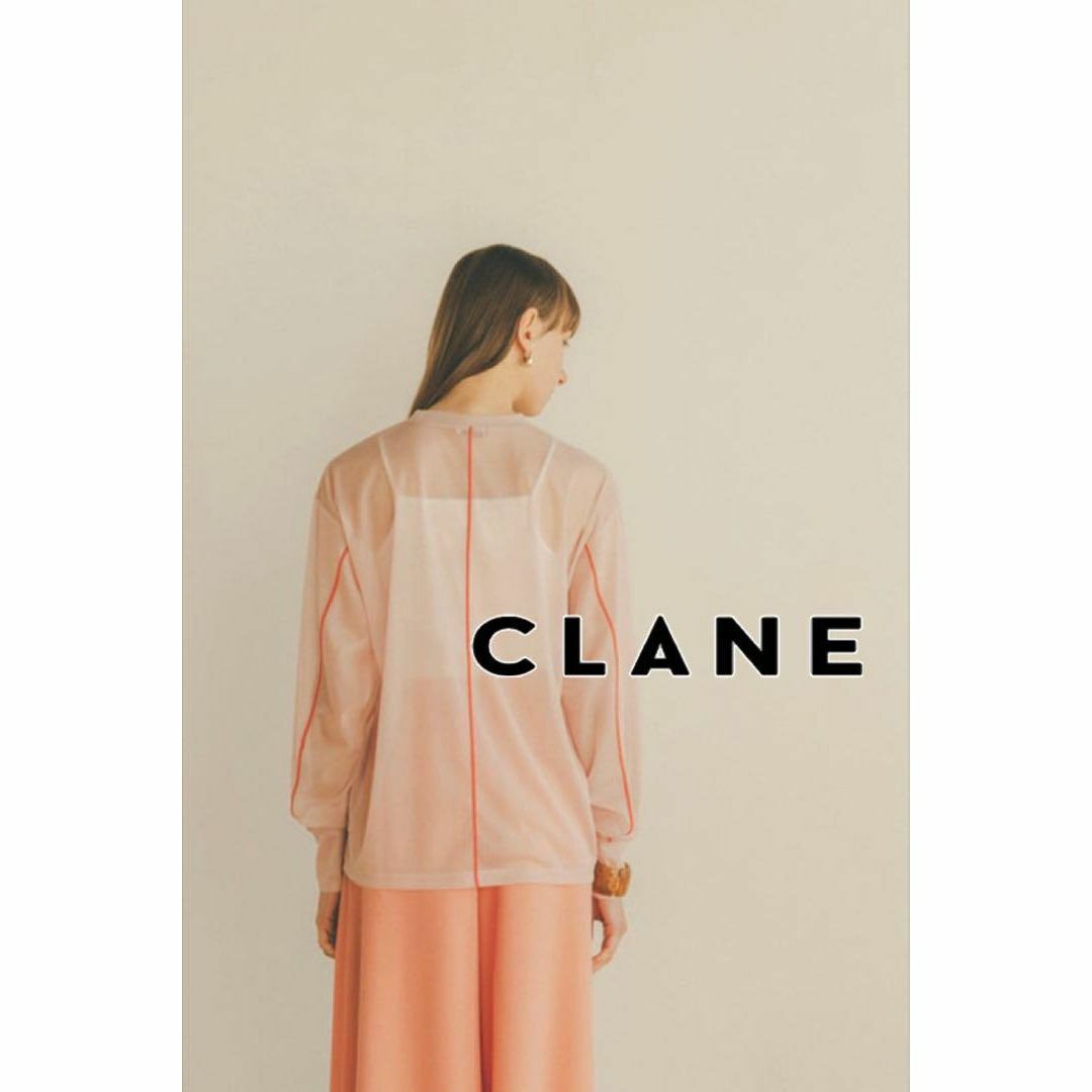 CLANE - LINE SHEER L/S TOPS by Les Vêtements|クラネならラクマ