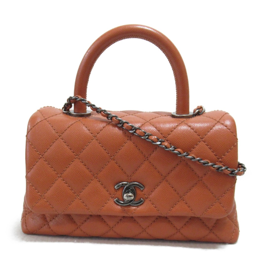 CHANEL - シャネル ココハンドル チェーンショルダーXSバッグ