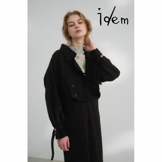 idem◎ many ways short trench coat