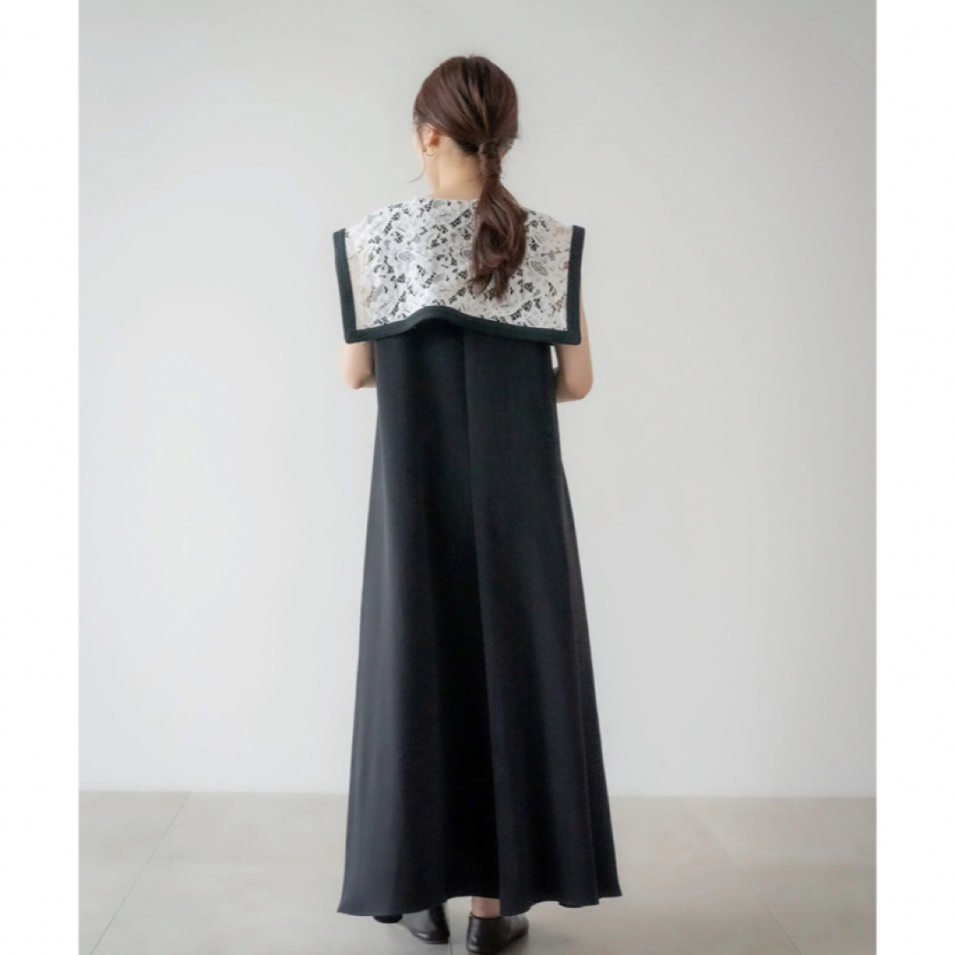 『美品』Acka lace no sleeve one-piece