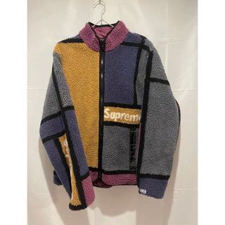 シュプリーム(Supreme)のM supreme colorblocked reversible jacket(ブルゾン)