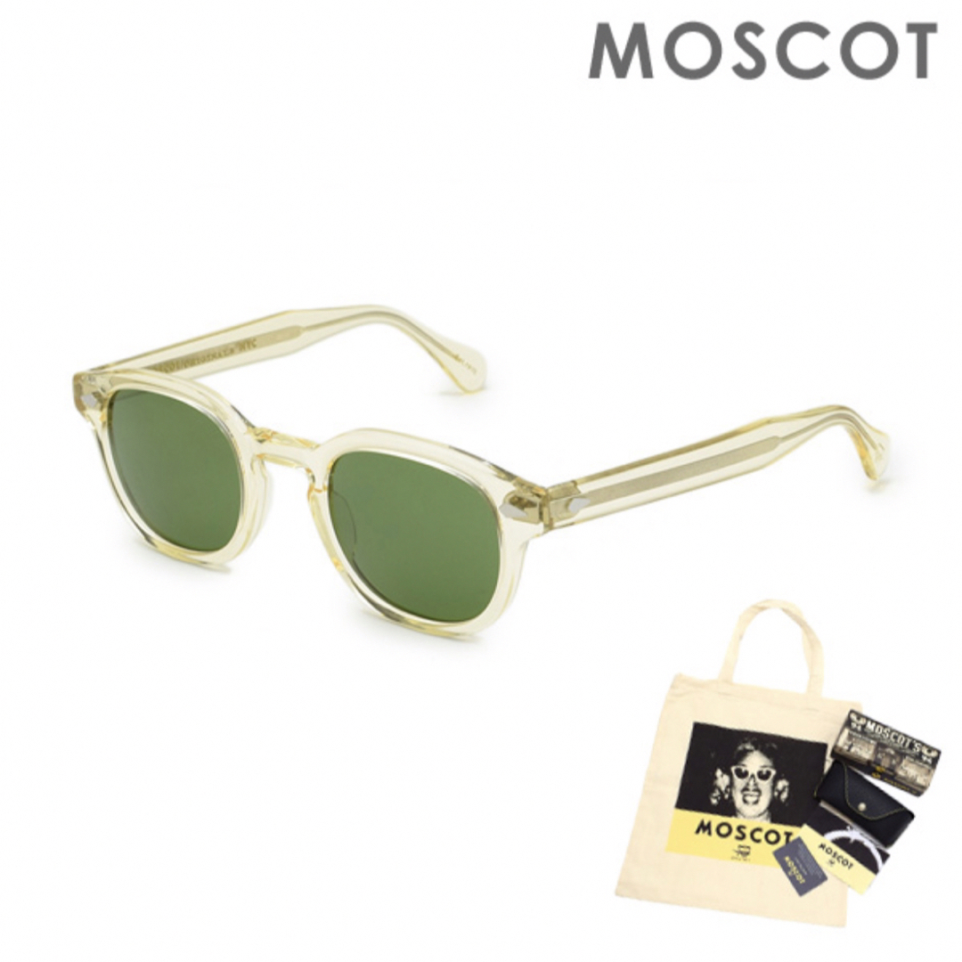 MOSCOT LEMTOSH Col.FLESH 49sizeファッション小物