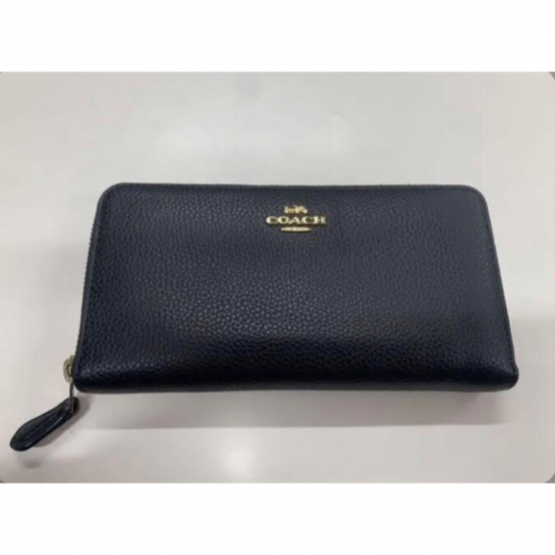 COACH(コーチ)のコーチ COACH 財布 長財布 ペブルド レザー アコーディオン ジップ レディースのファッション小物(財布)の商品写真