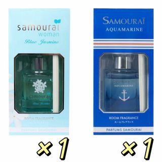 サムライ(SAMOURAI)のサムライウーマン ブルージャスミン　サムライ　アクアマリン　60ML　芳香剤(その他)