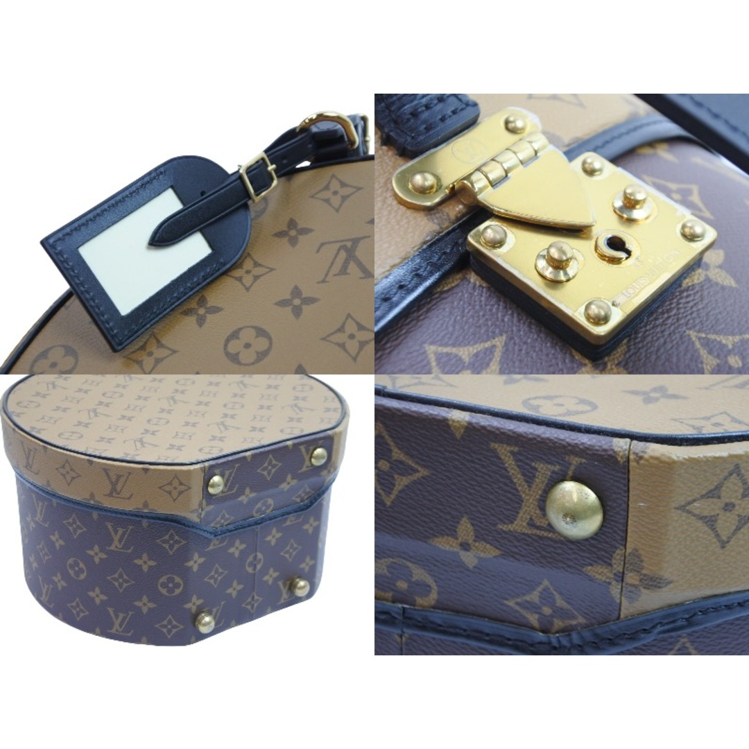 極美品 LOUIS VUITTON ルイ・ヴィトン ハンドバッグ ボワット・シャポー 30 M20084 Hyuna 特注 ゴールド金具  52604 7