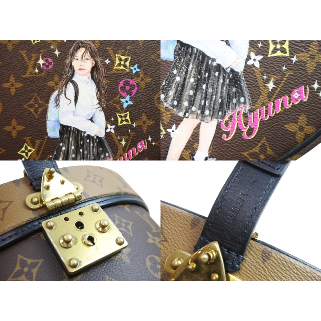 極美品 LOUIS VUITTON ルイ・ヴィトン ハンドバッグ ボワット・シャポー 30 M20084 Hyuna 特注 ゴールド金具  52604 8