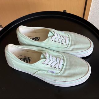 ヴァンズ(VANS)のVANS スニーカー 27cm グリーン ブルー(スニーカー)