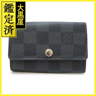 ルイヴィトン(LOUIS VUITTON)のルイ・ヴィトン ミュルティクレ6 ダミエ・グラフィット 旧金具【430】(キーケース)