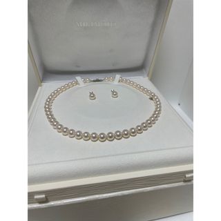 極美品✨MIKIMOTO  ミキモト　パールネックレス　イヤリング　セット