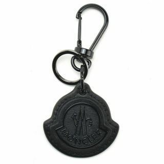 モンクレール(MONCLER)の【BLACK】モンクレール MONCLER キーホルダー キーリング メタルロゴ ブラック 黒 KEY RING【送料無料】(その他)