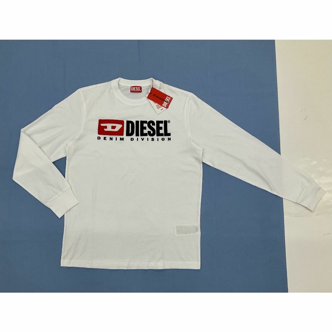 DIESEL - ディーゼル 長袖Tシャツ 20B23 ホワイト XLサイズ 新品 タグ