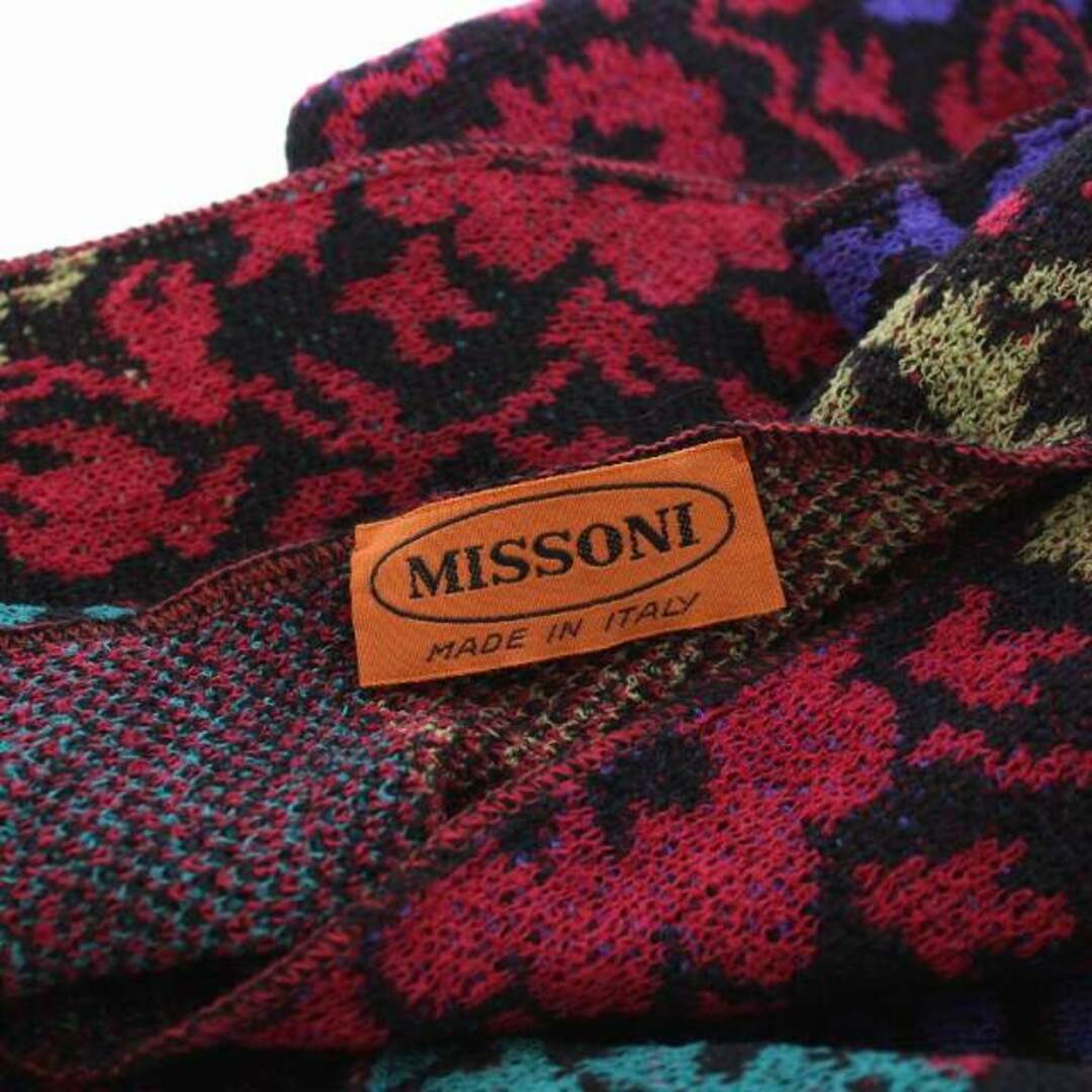 MISSONI - ミッソーニ MISSONI マフラー ストール 総柄 ウール マルチ ...