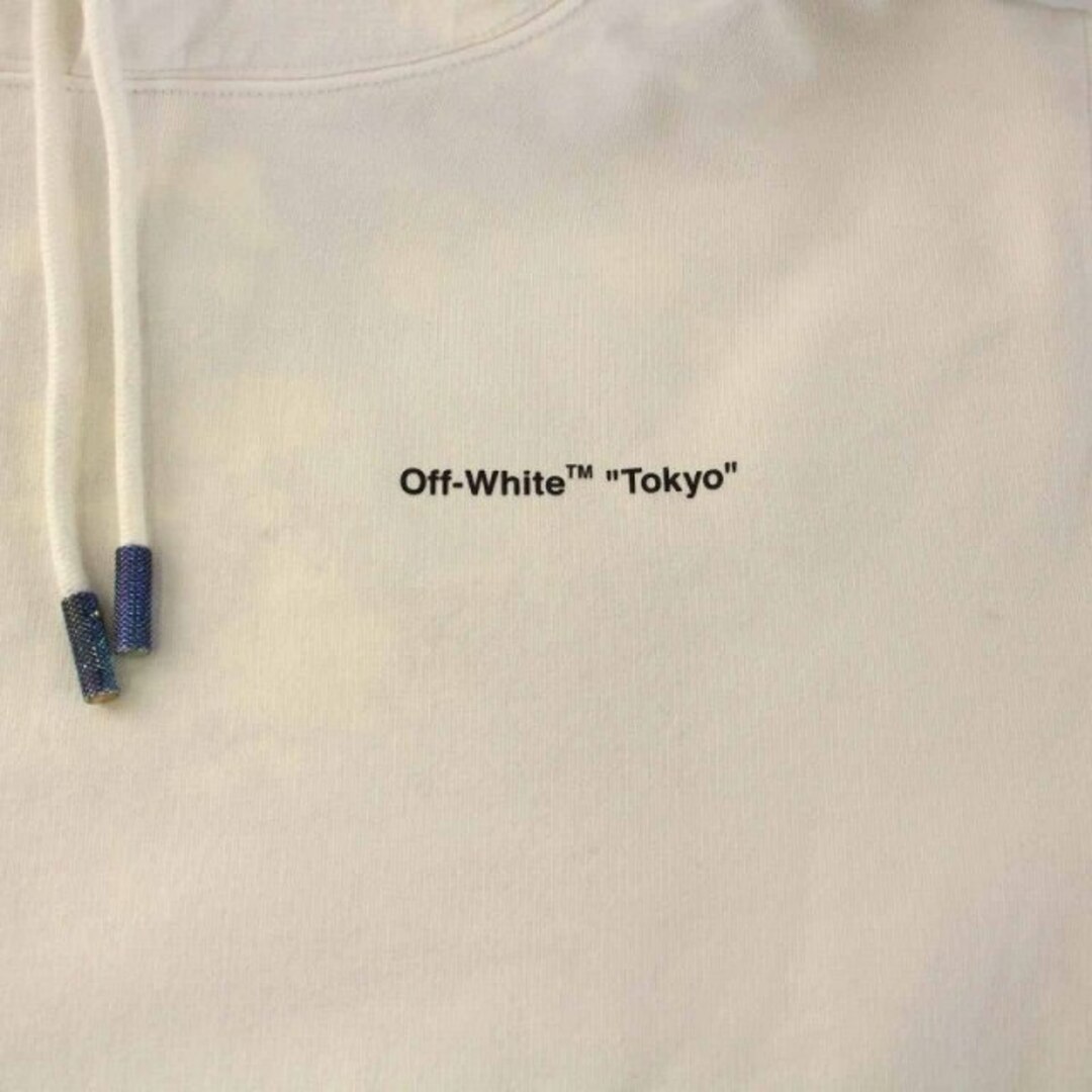 オフホワイト off-white  パーカー　サイズXL