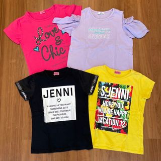 ジェニィ(JENNI)のJENNI Tシャツ4点set (140)(Tシャツ/カットソー)