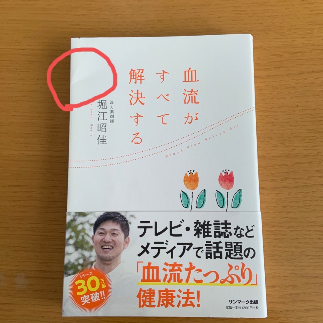 サンマーク出版(サンマークシュッパン)の血流がすべて解決する エンタメ/ホビーの本(その他)の商品写真