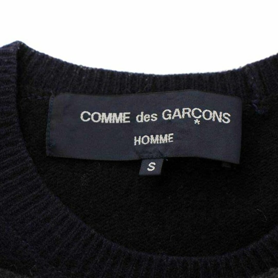 COMME des GARCONS HOMME ニット セーター S 紺 6