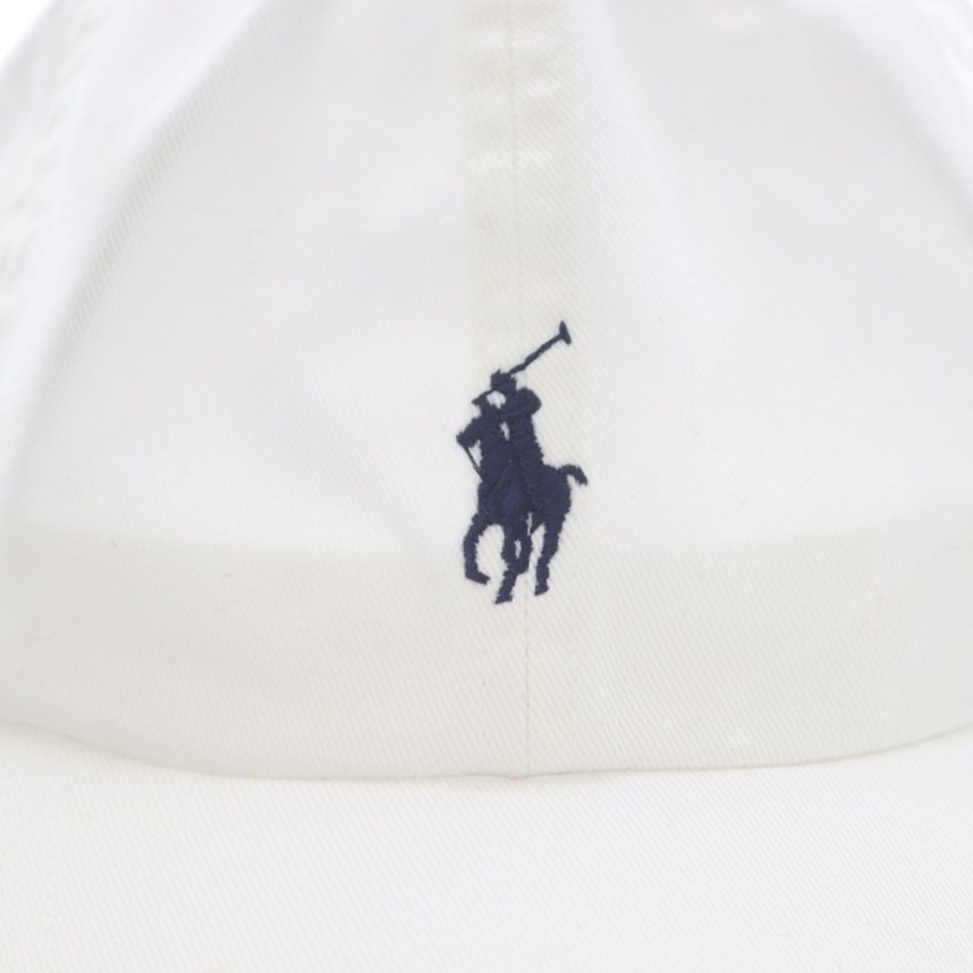 POLO RALPH LAUREN(ポロラルフローレン)のPOLO RALPH LAUREN キャップ 野球帽 帽子 ロゴ 白 紺 メンズの帽子(キャップ)の商品写真