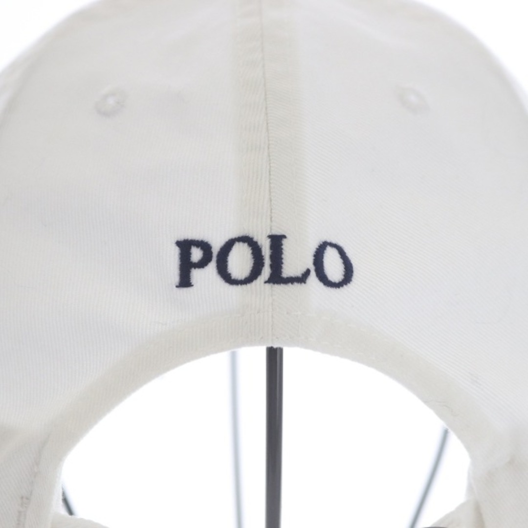 POLO RALPH LAUREN(ポロラルフローレン)のPOLO RALPH LAUREN キャップ 野球帽 帽子 ロゴ 白 紺 メンズの帽子(キャップ)の商品写真