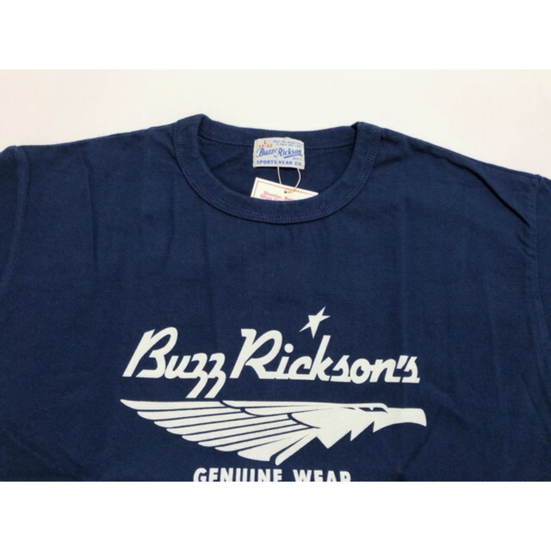 Buzz Rickson's(バズリクソンズ)のBuzz Rickson's（バズリクソンズ）ロゴTシャツ【中古】【007】 メンズのトップス(Tシャツ/カットソー(半袖/袖なし))の商品写真
