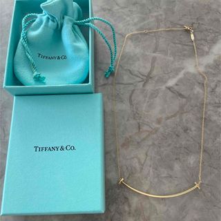 Tiffany & Co. - ティファニー T スマイル ペンダント イエロー