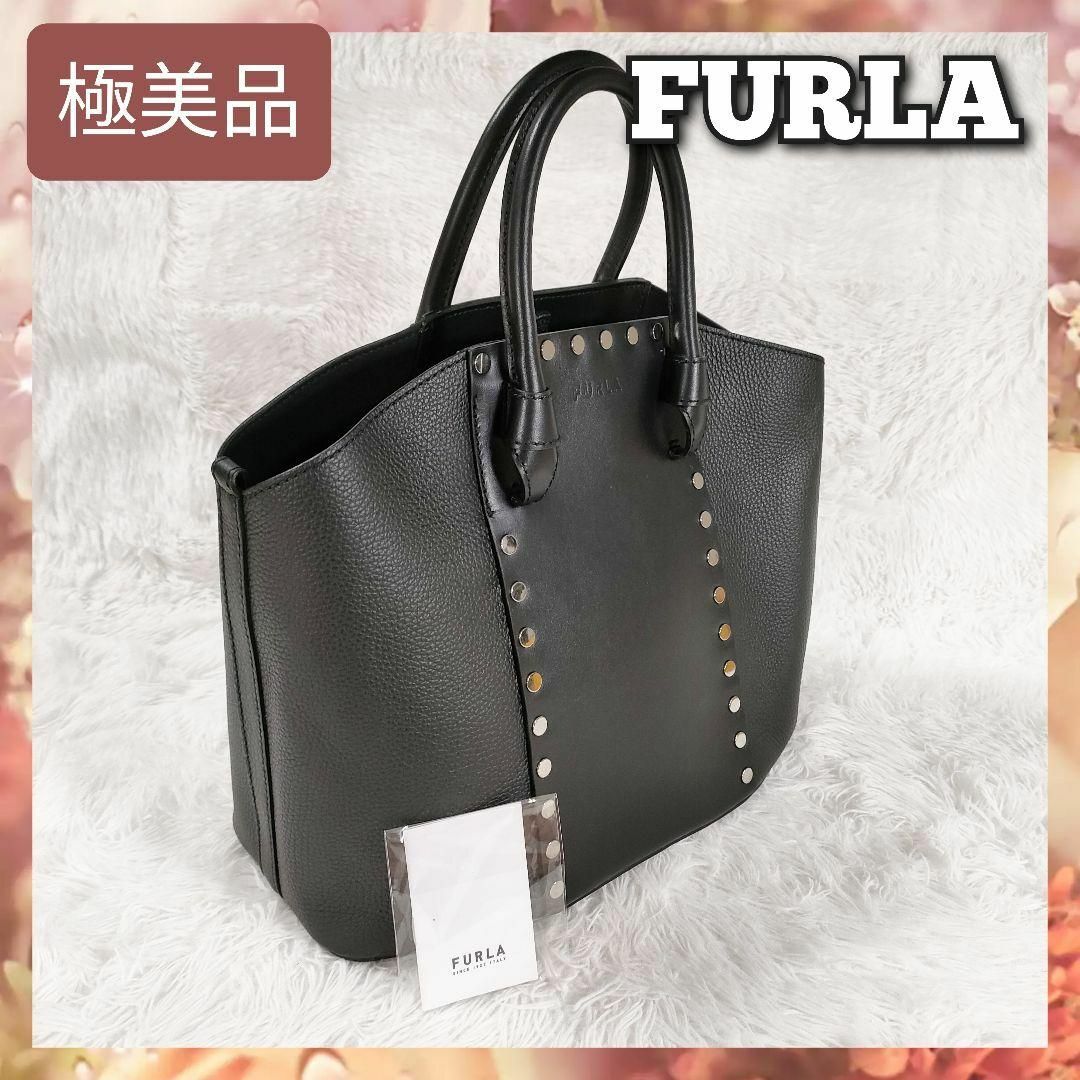 FURLA フルラ オールレザー ハンドバッグ