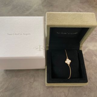 ヴァンクリーフアンドアーペル(Van Cleef & Arpels)のスウィート アルハンブラ ブレスレット　ヴァンクリーフ＆アーペル(ブレスレット/バングル)