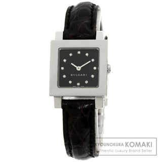 BVLGARI - BVLGARI SQ22SL クアドラート 12P ダイヤモンド 腕時計 SS