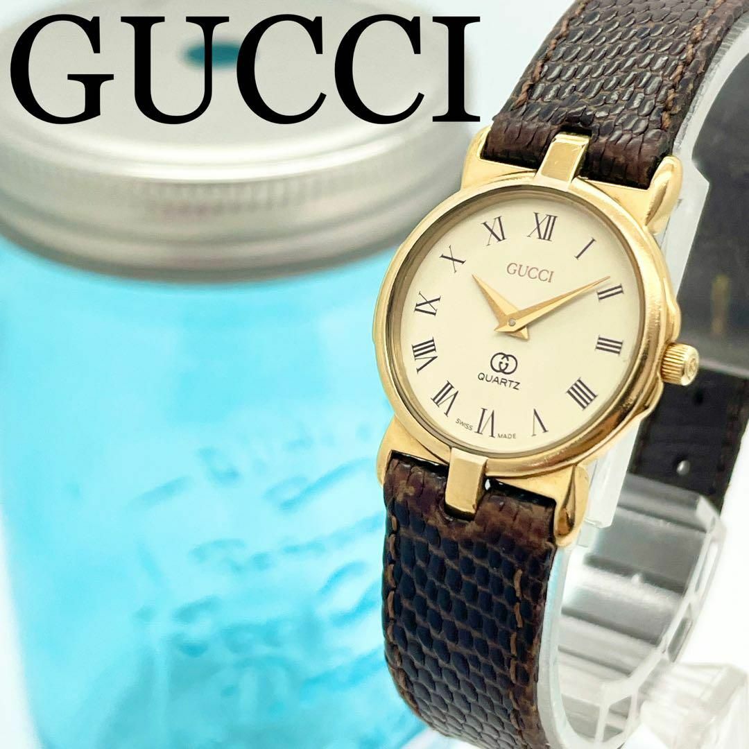 Gucci - 225 GUCCI グッチ時計 レディース腕時計 アンティーク