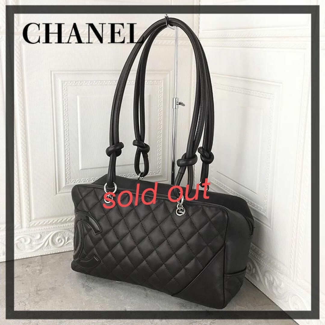 CHANEL　カンボンラインショルダーポシェット✨美品✨正規品✨