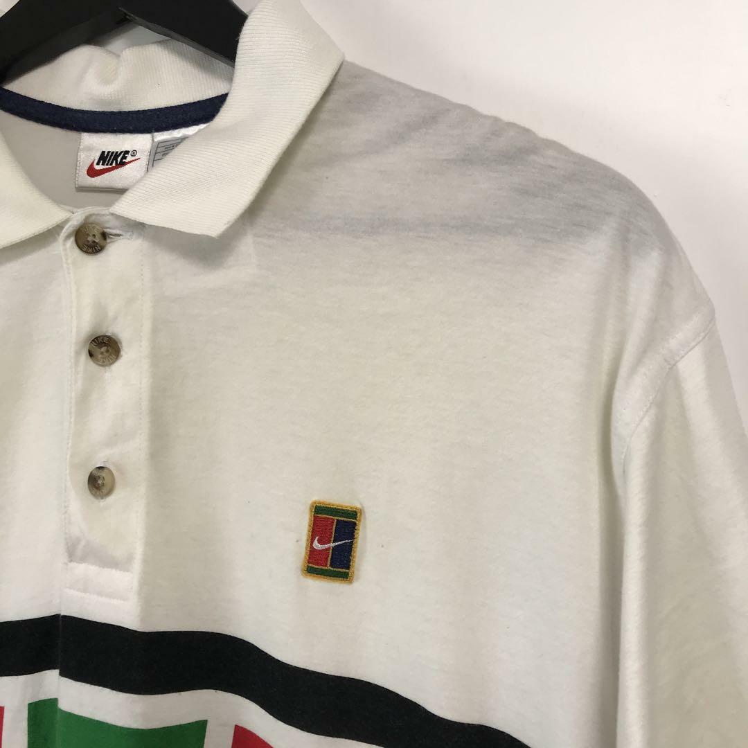 vintage NIKE AGASSI polo shirt bm 2