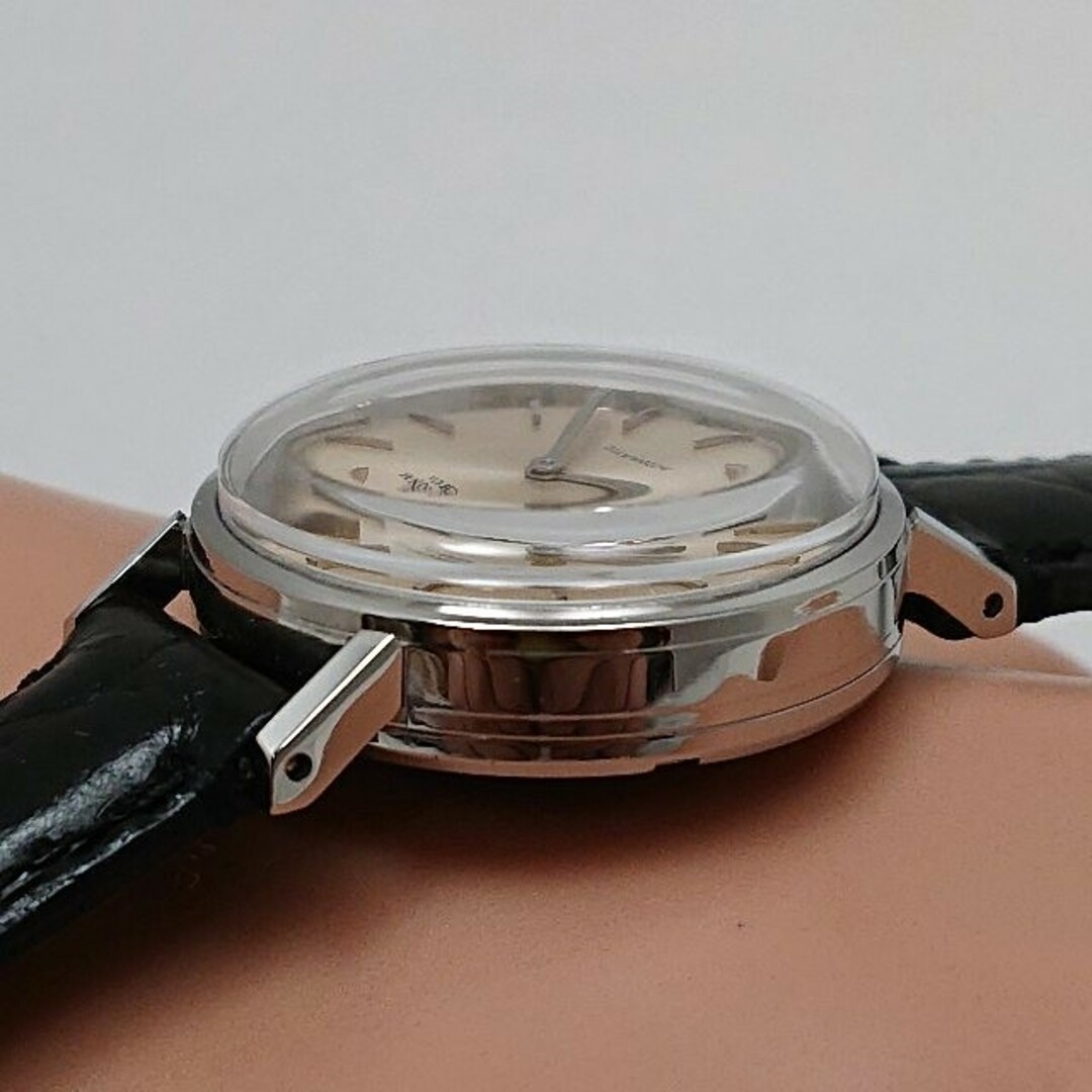 OH済 1966年製 IWC レディース 自動巻き ミッドサイズ お魚リューズ